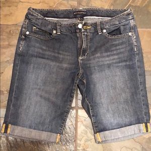 Banana Republic Bermuda jean shorts